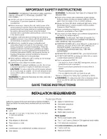 Предварительный просмотр 3 страницы IKEA IHW6302VM0 Installation Instructions And Use & Care Manual