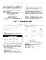 Предварительный просмотр 6 страницы IKEA IHW6302VM0 Installation Instructions And Use & Care Manual