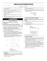 Предварительный просмотр 8 страницы IKEA IHW6302YB0 Installation Instructions And Use & Care Manual