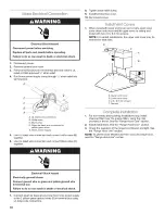 Предварительный просмотр 10 страницы IKEA IHW6302YB0 Installation Instructions And Use & Care Manual