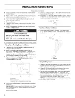 Предварительный просмотр 8 страницы IKEA IHW6530BS0 Use And Care Manual