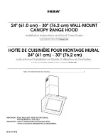 IKEA IHW7243VS0 Use And Care Manual предпросмотр