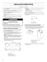 Предварительный просмотр 8 страницы IKEA IHW7243VS0 Use And Care Manual