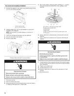 Предварительный просмотр 10 страницы IKEA IHW7243VS0 Use And Care Manual