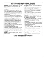 Предварительный просмотр 3 страницы IKEA IHW8303WS0 Installation Instructions And Use & Care Manual