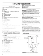 Предварительный просмотр 4 страницы IKEA IHW8303WS0 Installation Instructions And Use & Care Manual