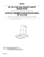 Предварительный просмотр 1 страницы IKEA IHW8305VS0 Installation Instructions And Use & Care Manual