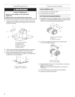 Предварительный просмотр 8 страницы IKEA IHW8305VS0 Installation Instructions And Use & Care Manual