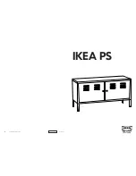 Предварительный просмотр 1 страницы IKEA IKEA PS CABINET 46 7/8X24 3/4" Instructions Manual