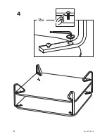 Предварительный просмотр 6 страницы IKEA IMFORS COFFEE TABLE 39X39" Instructions Manual