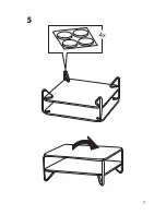 Предварительный просмотр 7 страницы IKEA IMFORS COFFEE TABLE 39X39" Instructions Manual