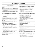 Предварительный просмотр 12 страницы IKEA IMH15XR Use And Care Manual