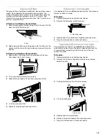 Предварительный просмотр 13 страницы IKEA IMH15XR Use And Care Manual