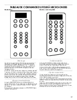 Предварительный просмотр 21 страницы IKEA IMH15XR Use And Care Manual