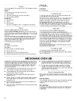 Предварительный просмотр 8 страницы IKEA IMH160 Use And Care Manual