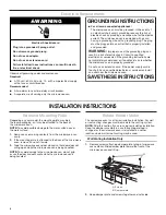 Предварительный просмотр 4 страницы IKEA IMH172DS1 Installation Instructions Manual