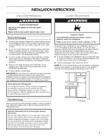 Preview for 3 page of IKEA IR8GSMXRS00 Use & Care Manual