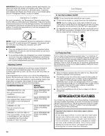 Preview for 10 page of IKEA IR8GSMXRS00 Use & Care Manual