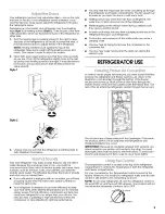 Preview for 9 page of IKEA IR8GSMXRS01 Use & Care Manual