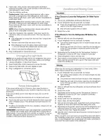 Preview for 13 page of IKEA IR8GSMXRS01 Use & Care Manual