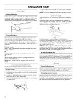 Preview for 14 page of IKEA IUD4000R Use & Care Manual