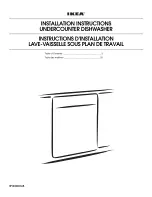 Preview for 1 page of IKEA IUD9500WX4 Installation Instructions Manual