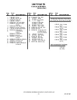 Preview for 10 page of IKEA IX5HHEXWS01 Parts List