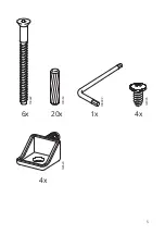 Предварительный просмотр 5 страницы IKEA JOKKMOKK 903.426.88 Assembly Instructions Manual