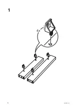 Предварительный просмотр 6 страницы IKEA JOKKMOKK 903.426.88 Assembly Instructions Manual