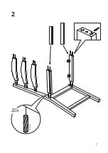 Предварительный просмотр 7 страницы IKEA JOKKMOKK 903.426.88 Assembly Instructions Manual