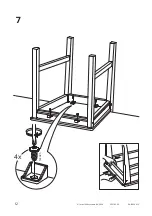 Предварительный просмотр 12 страницы IKEA JOKKMOKK 903.426.88 Assembly Instructions Manual