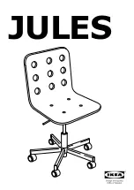 IKEA JULES 392.077.16 Manual предпросмотр