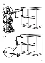 Предварительный просмотр 9 страницы IKEA KALLAX Assembly Instructions Manual