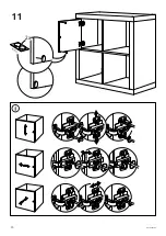 Предварительный просмотр 10 страницы IKEA KALLAX Assembly Instructions Manual