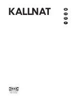 IKEA KALLNAT User Manual preview