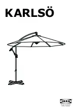 Preview for 1 page of IKEA KARLSO Manual