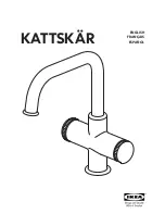 IKEA KATTSKAR Assembly Instructions Manual предпросмотр