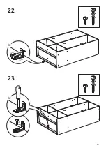 Предварительный просмотр 21 страницы IKEA KLEPPSTAD 104.372.37 Manual