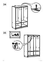 Предварительный просмотр 30 страницы IKEA KLEPPSTAD 104.372.37 Manual