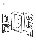 Preview for 28 page of IKEA KLEPPSTAD Manual