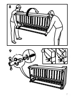 Предварительный просмотр 7 страницы IKEA KLIPPAN Assembly Instruction Manual