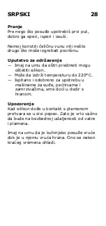 Предварительный просмотр 28 страницы IKEA KLOCKREN Manual