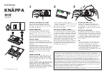 Предварительный просмотр 4 страницы IKEA KNAPPA Manual