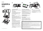 Предварительный просмотр 6 страницы IKEA KNAPPA Manual