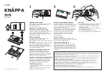 Предварительный просмотр 7 страницы IKEA KNAPPA Manual