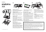 Предварительный просмотр 10 страницы IKEA KNAPPA Manual