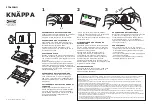 Предварительный просмотр 11 страницы IKEA KNAPPA Manual