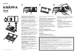 Предварительный просмотр 12 страницы IKEA KNAPPA Manual