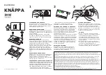 Предварительный просмотр 17 страницы IKEA KNAPPA Manual