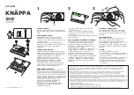 Предварительный просмотр 20 страницы IKEA KNAPPA Manual